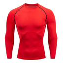 Camiseta deportiva Dry Fit de alta calidad para hombre, camiseta deportiva para gimnasio y Fitness MMA, camiseta para correr, compresión, transpirable, Rashguard integral